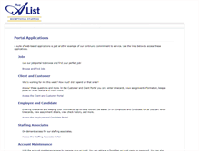 Tablet Screenshot of econnect.thealiststaffing.com